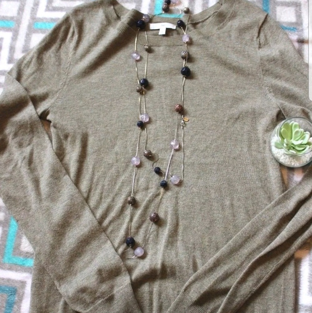 Gap Lightweight Casual Long Sleeve Sweater
